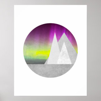 Póster Paisaje nórdico