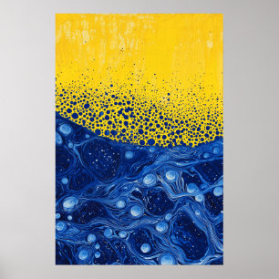 Póster Paisaje oncópico surrealista de 1812