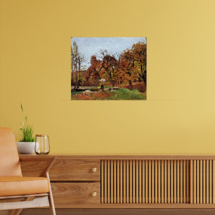 Póster Paisaje otoñal, Cerca De Pontoise,