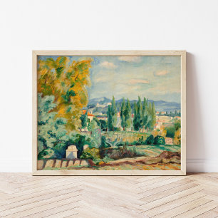 Póster Paisaje otoñal, Saint-Tropez   Henri Manguin