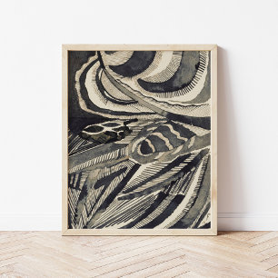 Póster Paisaje Otto Freundlich