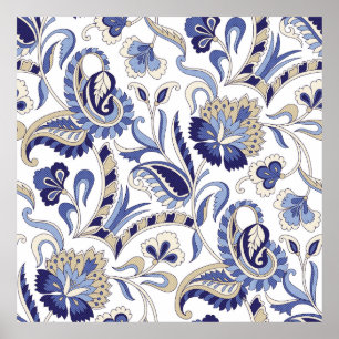 Póster Paisaje paistermal indio