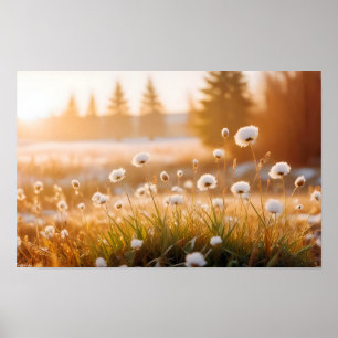 Póster Paisaje Panorámico La Naturaleza De Meadow Entorno