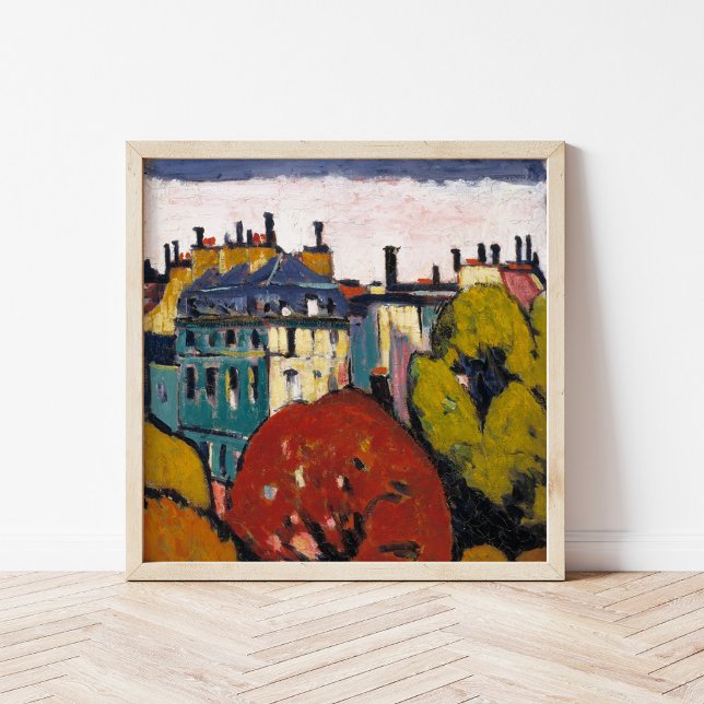 Póster Paisaje, París | Henry Lyman SaŪen (Subido por el creador)