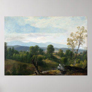 Póster Paisaje pastoral de Asher Brown Durand