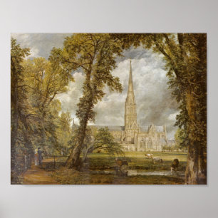 Póster Paisaje Pastoral - John Constable