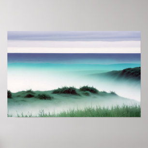 Póster Paisaje pintoresco al aire libre fondo natural