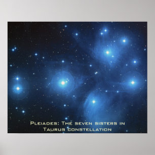 Póster Paisaje Poster Pleiades de 20" x 16"