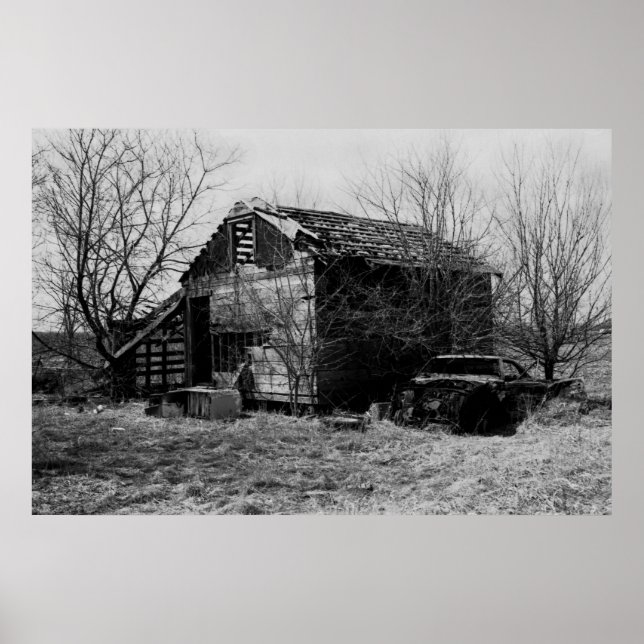 Póster Paisaje rural 2 (Frente)