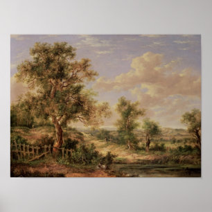Póster Paisaje, siglo XIX
