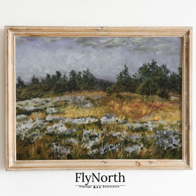 Póster Paisaje silencioso Imprimir la acuarela del pueblo (Subido por el creador)