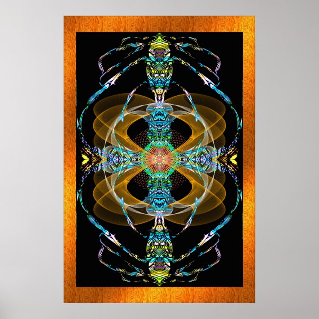 Póster Paisaje soñado 4 (Frente)