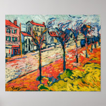 Paisaje suburbano | Maurice de Vlaminck |