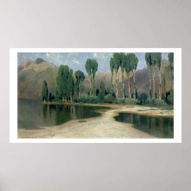 Póster Paisaje suizo (Frente)