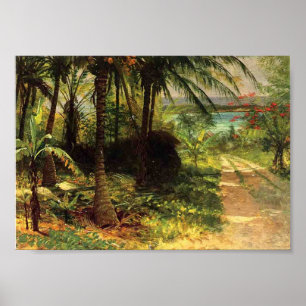 Póster Paisaje tropical