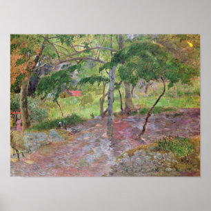 Póster Paisaje tropical, Martinica, 1887