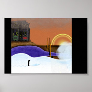 Póster Paisaje urbano
