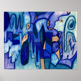 Póster Paisaje urbano