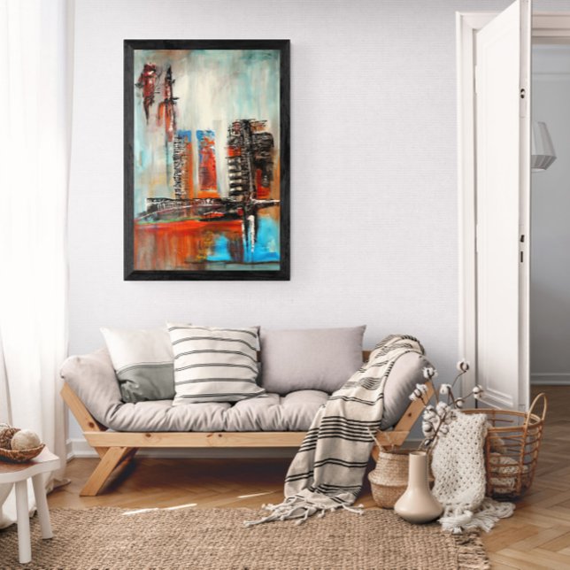 Póster Paisaje urbano abstracto  (Subido por el creador)