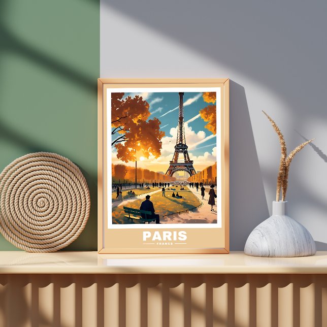 Póster Paisaje urbano de París - Poster emblemático (Subido por el creador)