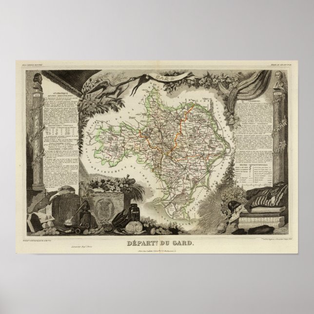Póster Paisajes de productos (Frente)