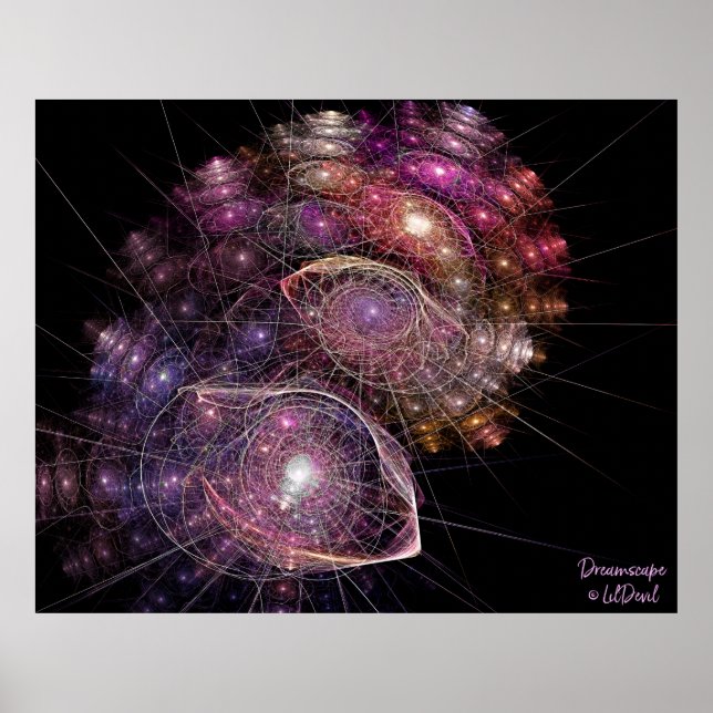 PÓSTER PAISAJES DE SUEÑOS (Frente)