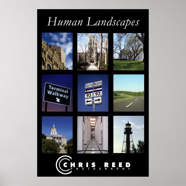 Póster Paisajes humanos (Frente)