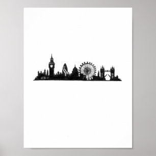 Póster Paisajes urbanos: Londres
