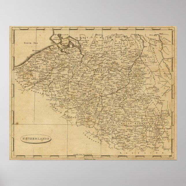 Póster Países Bajos 6 (Frente)