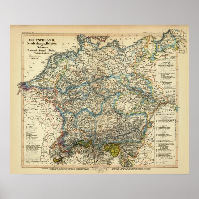 Póster Países Bajos Bélgica (Frente)