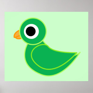 Póster pájaro