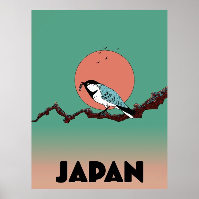 Póster Pájaro cantor de la mañana temprano (Frente)