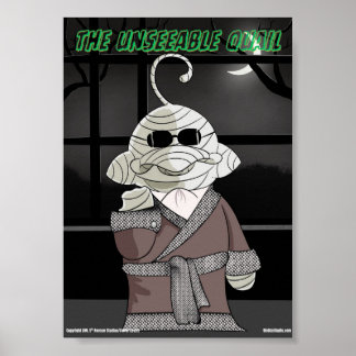 Póster Pájaro Llamada x Monstruos Clásicos - Codorniz Inv