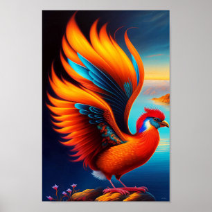 Póster Pájaro Phoenix