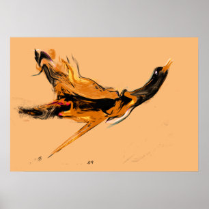 Póster Pájaro salvaje