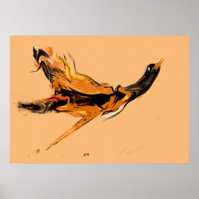 Póster Pájaro salvaje (Frente)