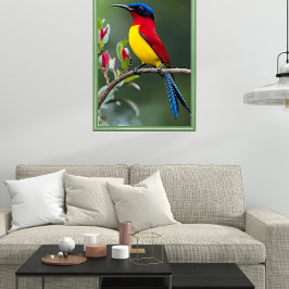 Póster Pájaro sol de Mrs. Gould