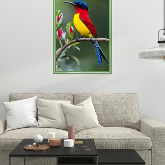 Póster Pájaro sol de Mrs. Gould