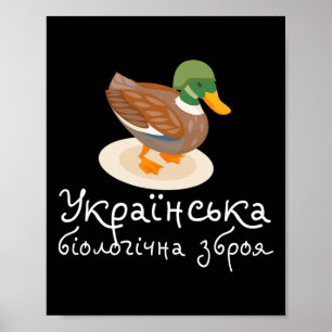 Póster Pájaros Ucranianos Camiseta Ucrania Meme Cita Ucra