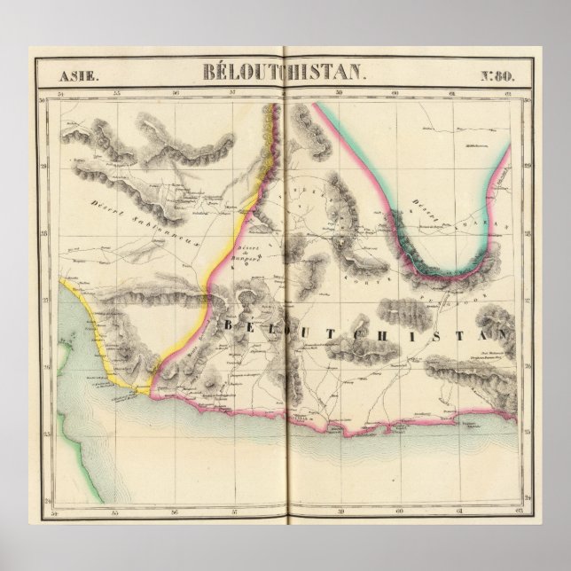 Póster Pakistán, Asia 80 (Frente)