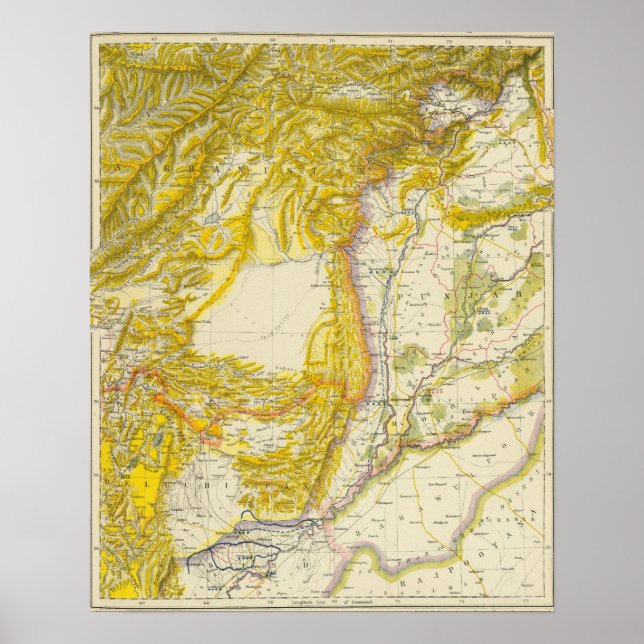 Póster Pakistán y Afganistán (Frente)