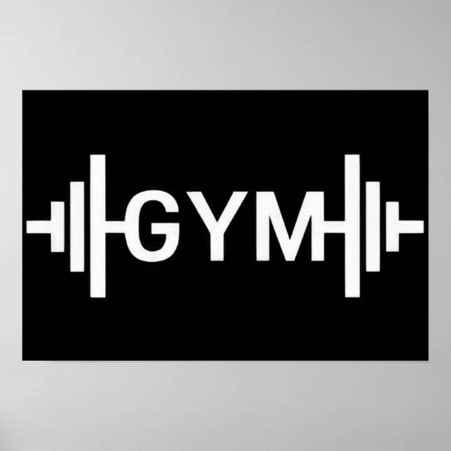 Póster Palabra de gimnasio (Frente)