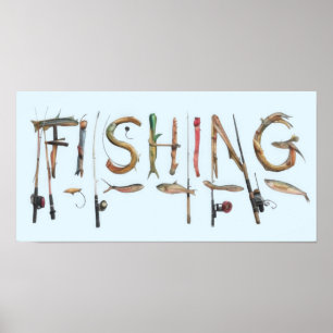 Póster Palabra de pesca