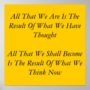 Póster Palabras A Vivir De Meditaton Poster