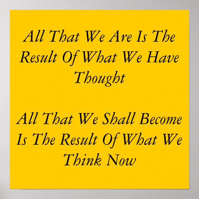 Póster Palabras A Vivir De Meditaton Poster (Frente)