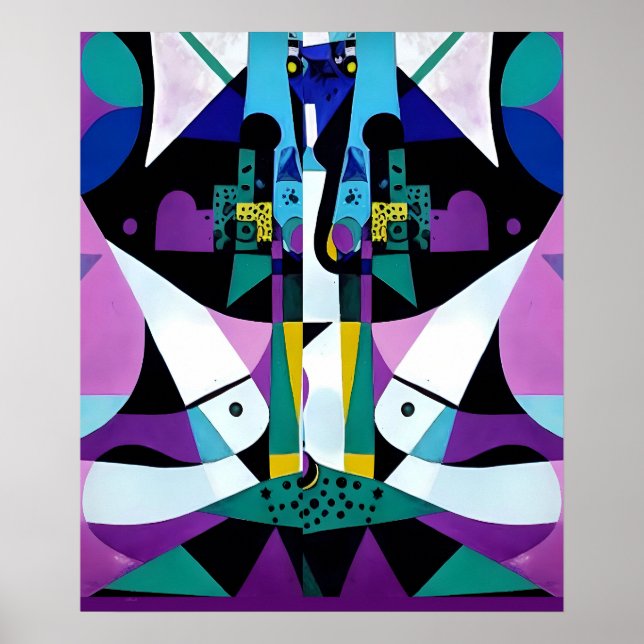 Póster Palabras altas en acción - Ken Gage Art (Frente)