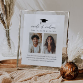 Póster Palabras conjuntas de graduación del Poster de sab