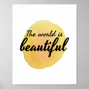 Póster palabras de afirmación de amor propio para el cuid