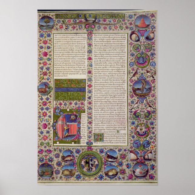 Póster Palabras de apertura de Leviticus (Frente)