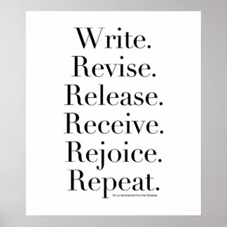 Póster Palabras de consejo para escritores - Poster